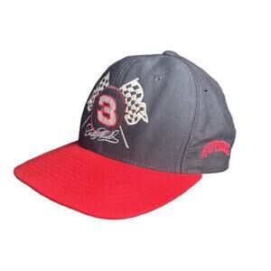 Vintage NASCAR Dale Earnhardt Intimidator Nutmeg Mills Racing Snapback Hat 90’s